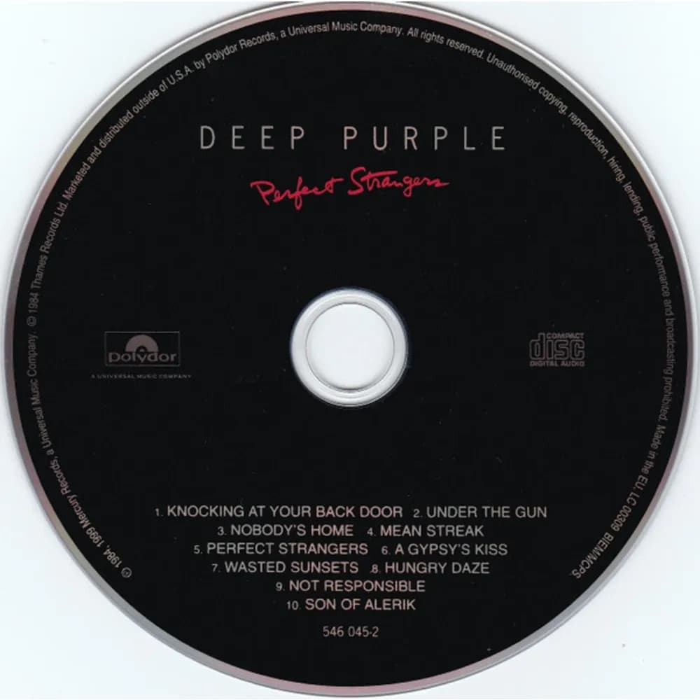 Deep Purple - Perfect Strangers (CD nuevo)