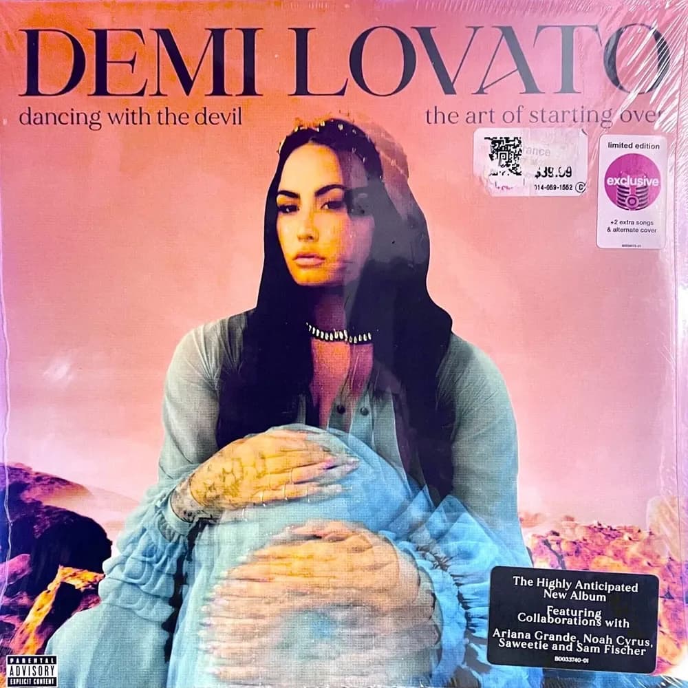 Demi Lovato - Dancing With The Devil The Art Of Starting Over (Vinilo Doble 2LP nuevo)
