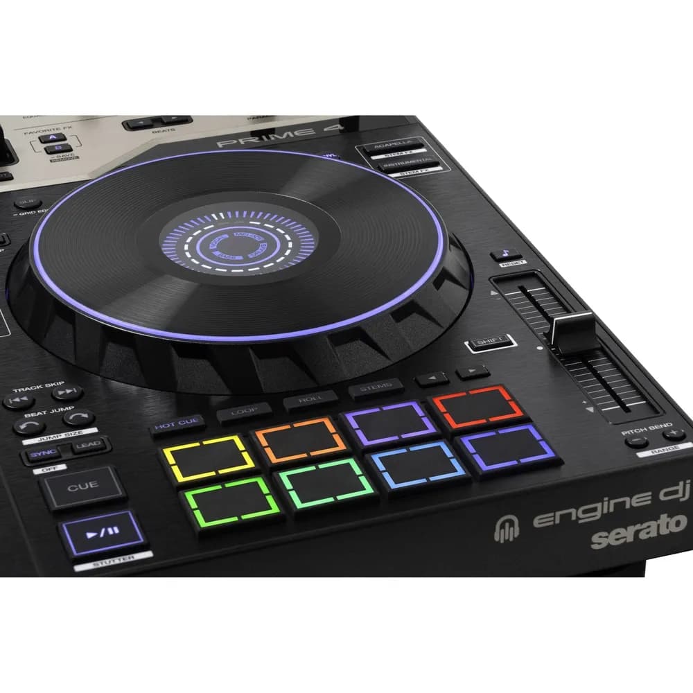 Denon DJ PRIME 4 G2 – Sistema DJ Standalone de 4 Canales con Stems y DMX