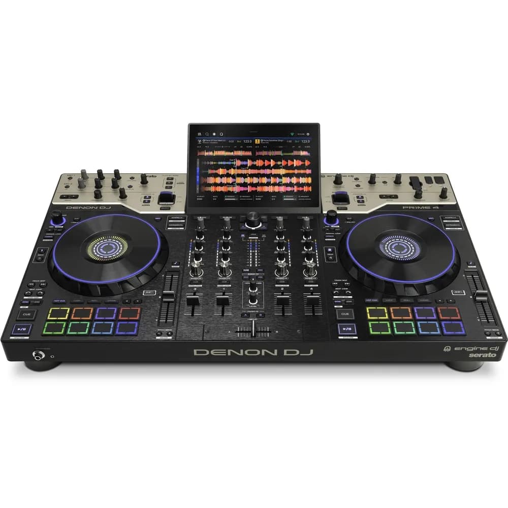 Denon DJ PRIME 4 G2 – Sistema DJ Standalone de 4 Canales con Stems y DMX