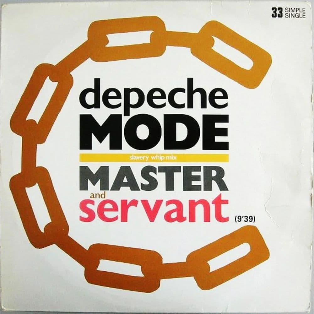 Depeche Mode - Master And Servant (Slavery Whip Mix) (12", Single, Dis) (Vinilo usado VG+)