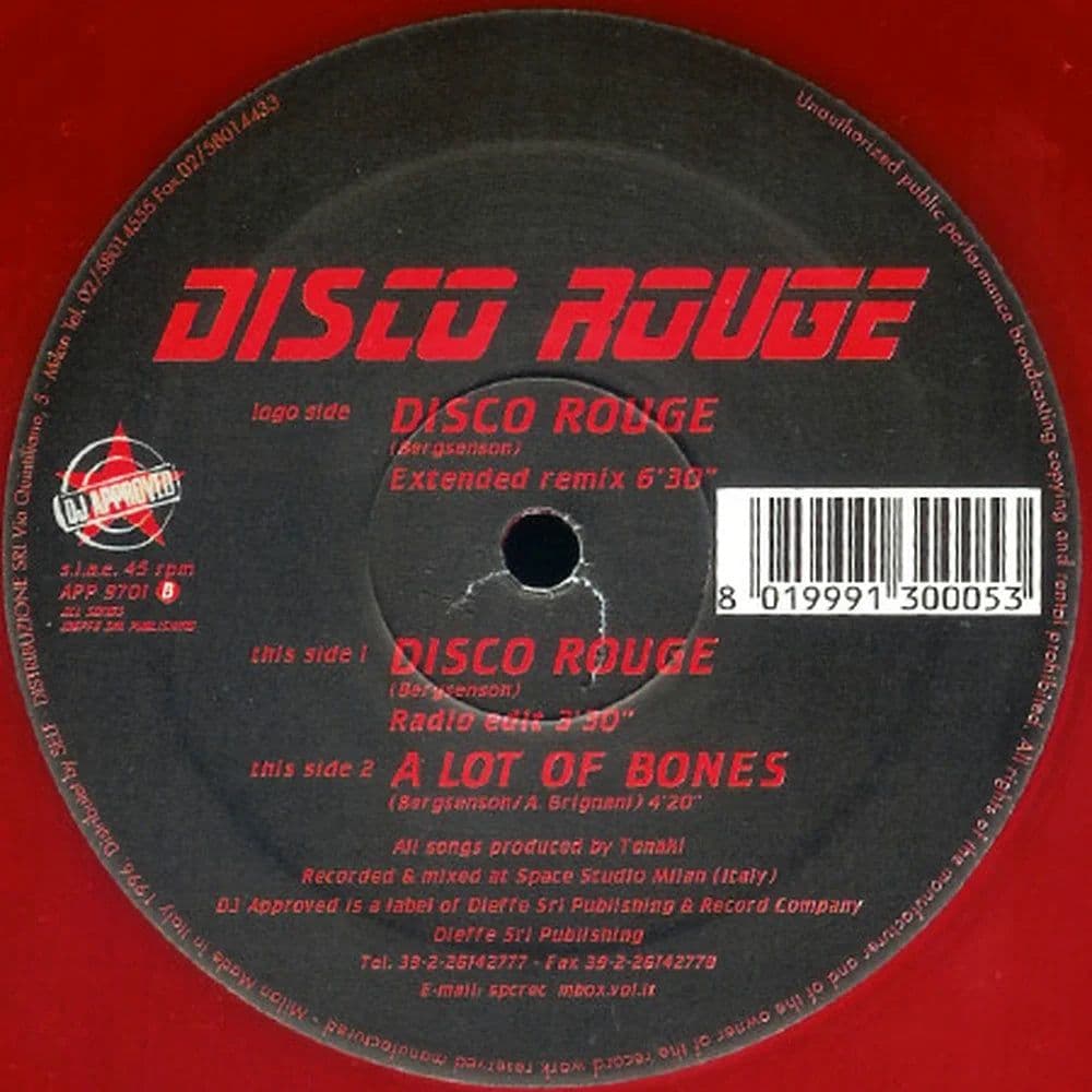 Disco Rouge – Disco Rouge (Vinilo usado VG+)