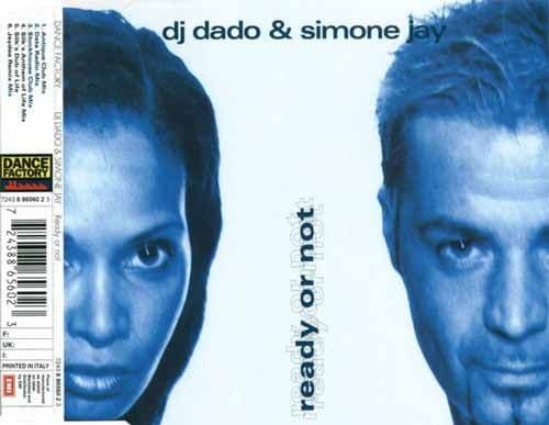 DJ Dado & Simone Jay – Ready Or Not (CD Maxi Single) usado (VG+) box 7