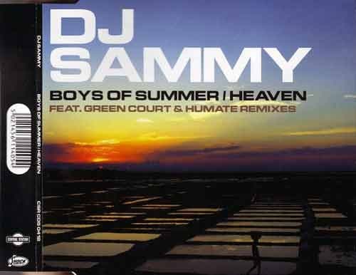 DJ Sammy – Boys Of Summer / Heaven (CD Maxi Single) usado (VG+) box 1