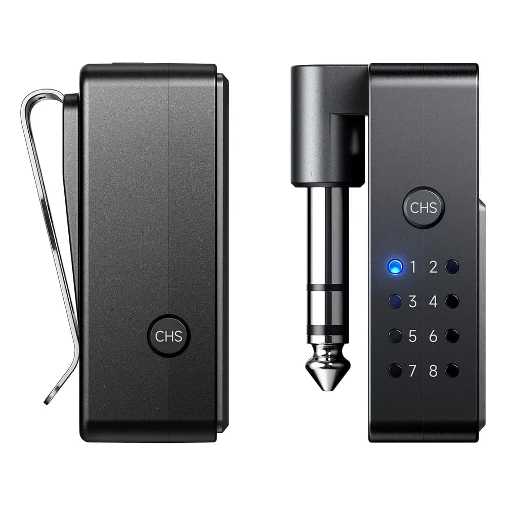 Donner CV-3 – Sistema de Monitoreo In-Ear Inalámbrico 2,4 GHz, Latencia Menor a 6 ms, Batería 10 h