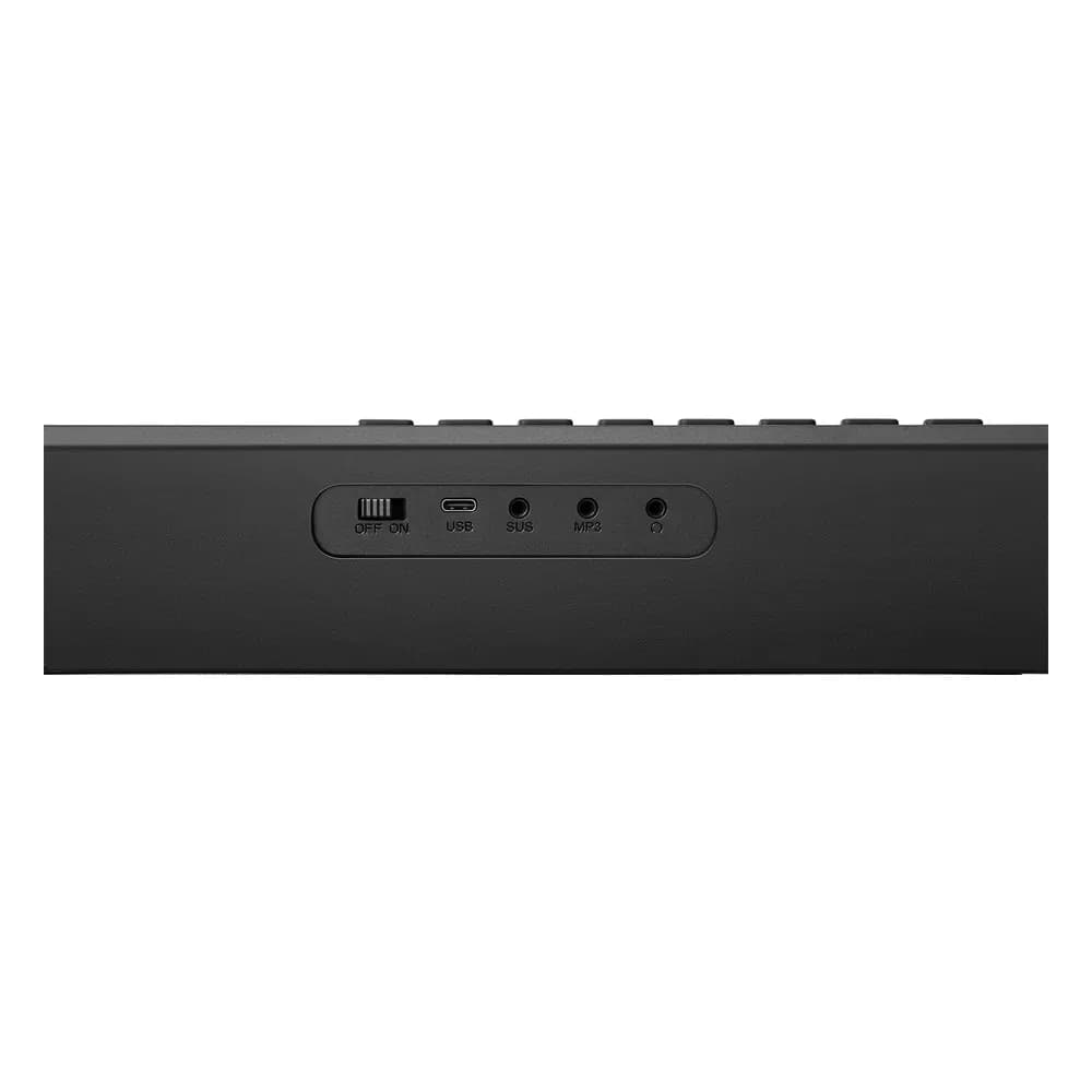 Donner DP-10 – Teclado Plegable de 88 Teclas Semi-Pesadas, Piano Digital con Bluetooth y Batería