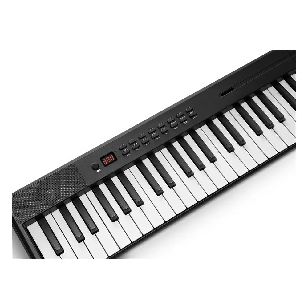 Donner DP-10 – Teclado Plegable de 88 Teclas Semi-Pesadas, Piano Digital con Bluetooth y Batería