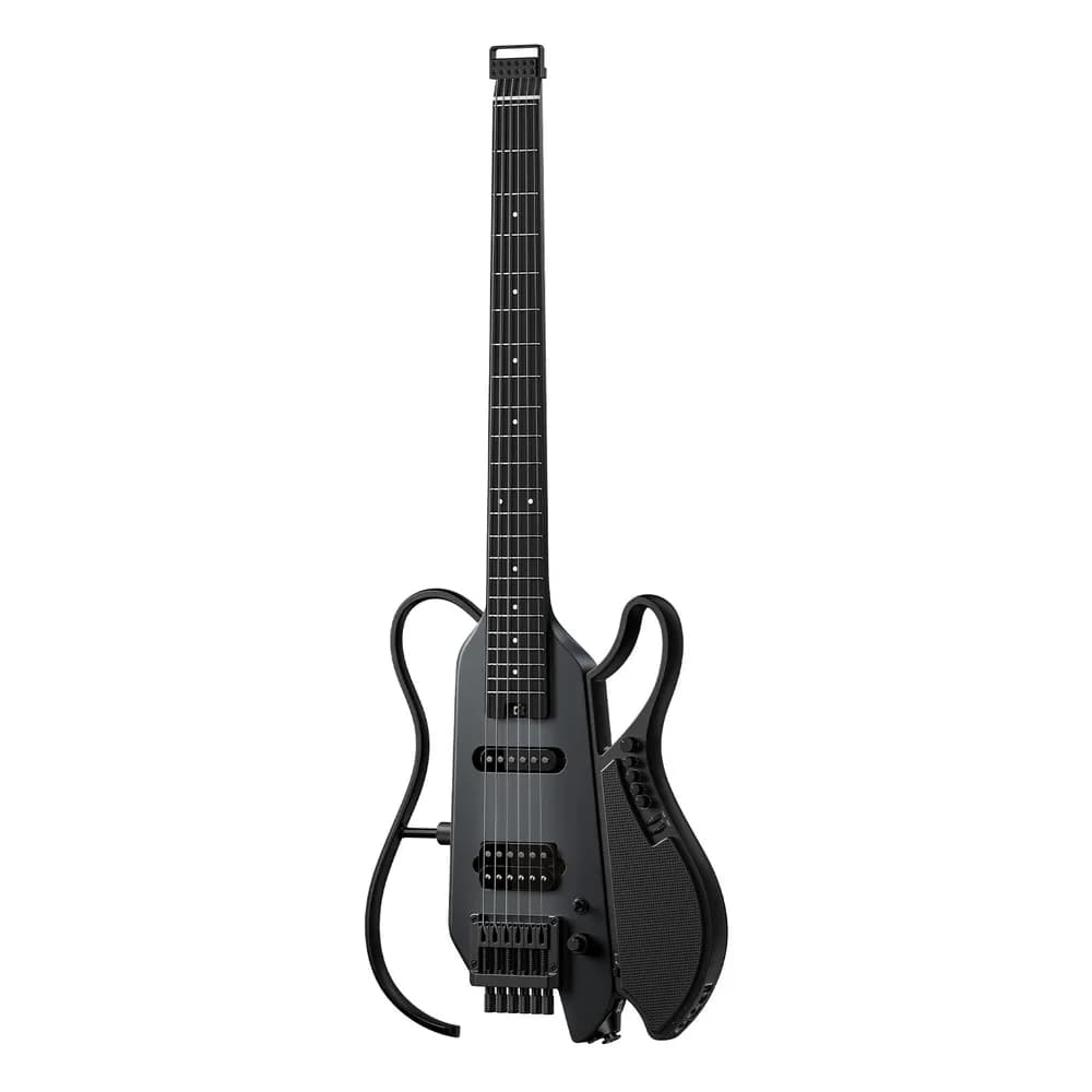 Donner HUSH X LIVE – Guitarra Eléctrica de Viaje con Parlante Desmontable, Efectos y Bluetooth