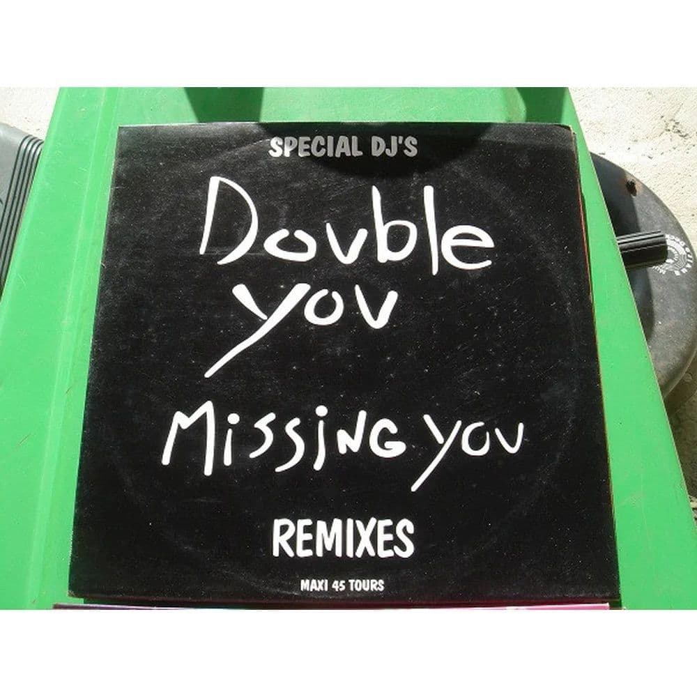 Double You - Missing You (Remixes Spécial DJ's) (12", Promo) (Vinilo usado VG+)