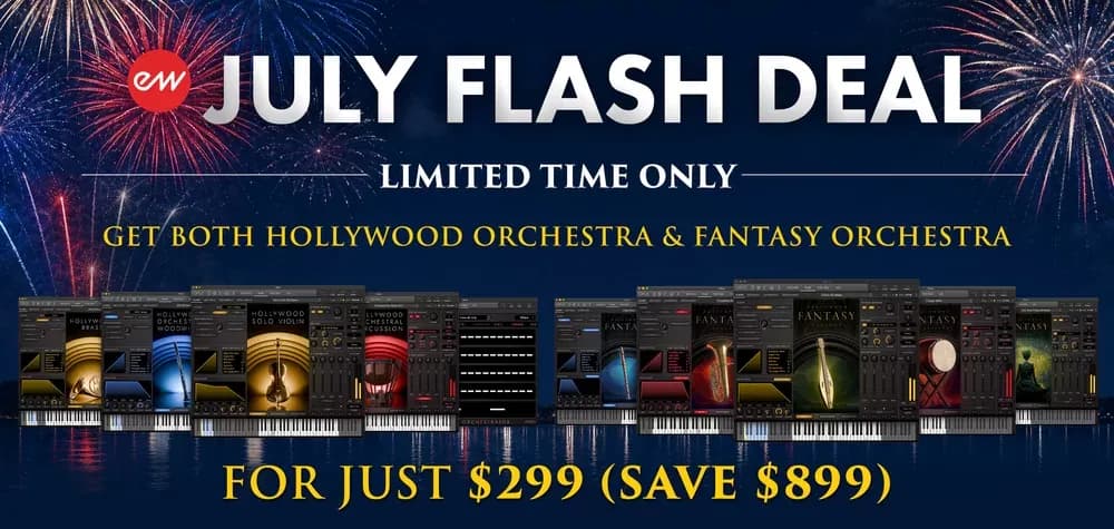 EastWest Hollywood Orchestra + Hollywood Fantasy Orchestra Bundle – Bundle de Orquesta Virtual (Descarga Digital)