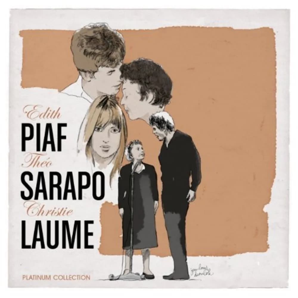 Edith Piaf / Théo Sarapo / Christie Laume - Platinum Collection (CD Triple (3CD) nuevo)