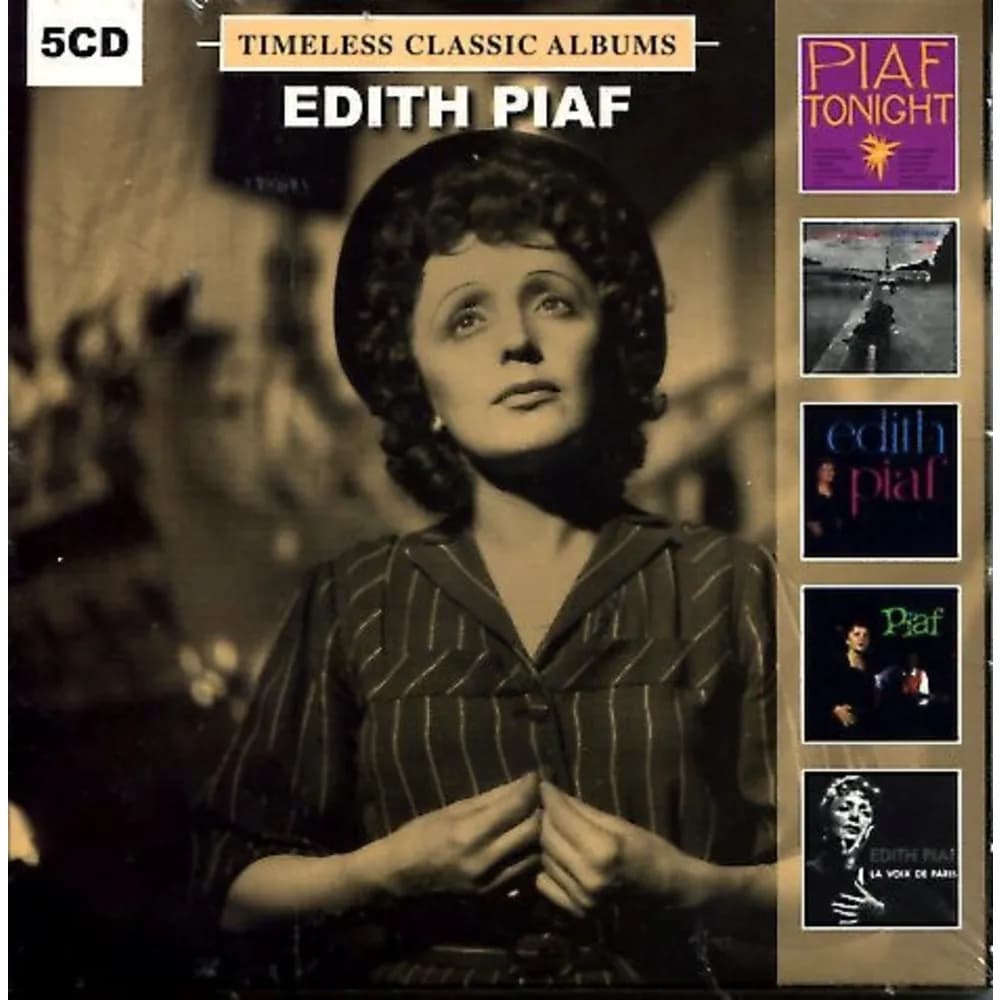 Edith Piaf - Timeless Classic Albums (CD (5CD) nuevo)