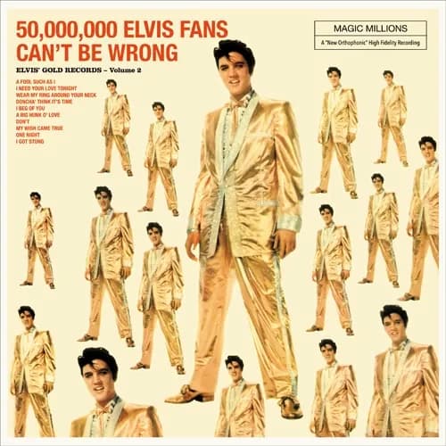 Elvis Presley - 50,000,000 Elvis Fans Can't Be Wrong (Elvis' Gold Records, Vol 2) (Vinilo LP nuevo)