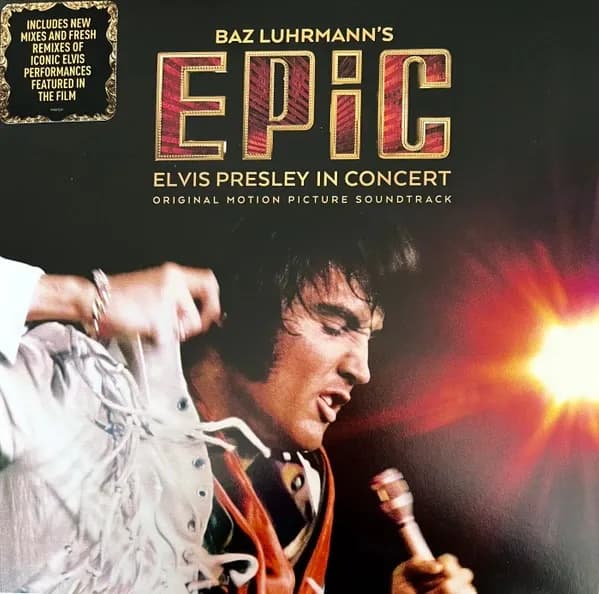 Elvis Presley - Baz Luhrmann’s Epic (Elvis Presley In Concert) (Original Motion Picture Soundtrack) (Vinilo Doble 2LP nuevo)