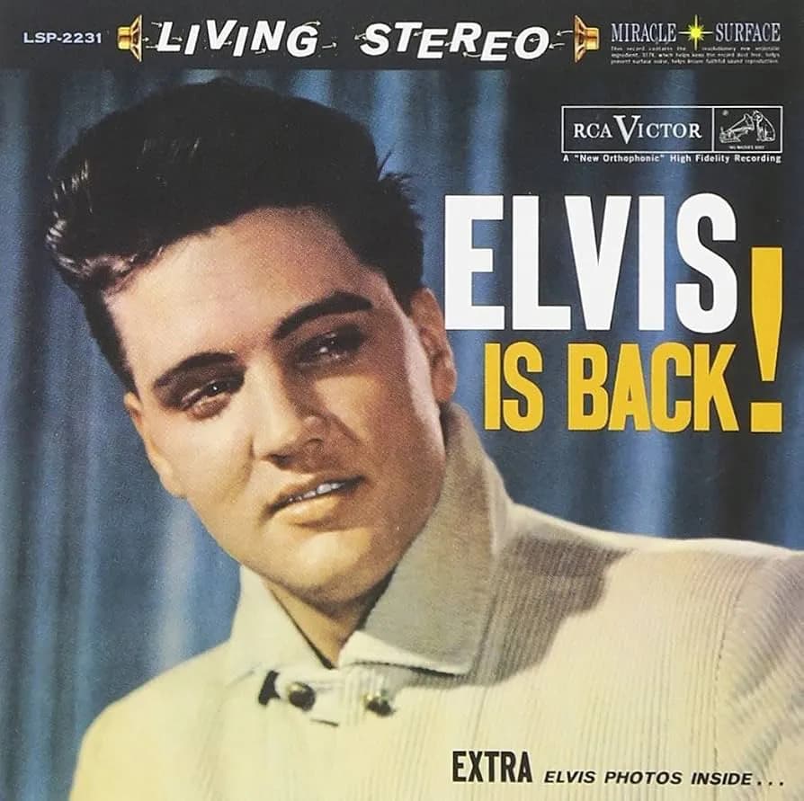 Elvis Presley - Elvis Is Back ! (Vinilo LP Color Azul nuevo)