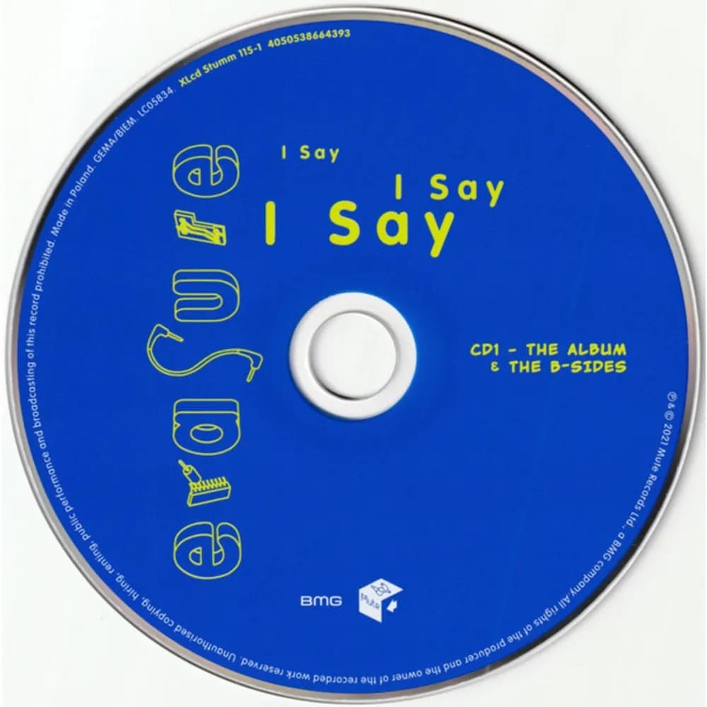 Erasure - I Say I Say I Say (CD Doble (2CD) nuevo)