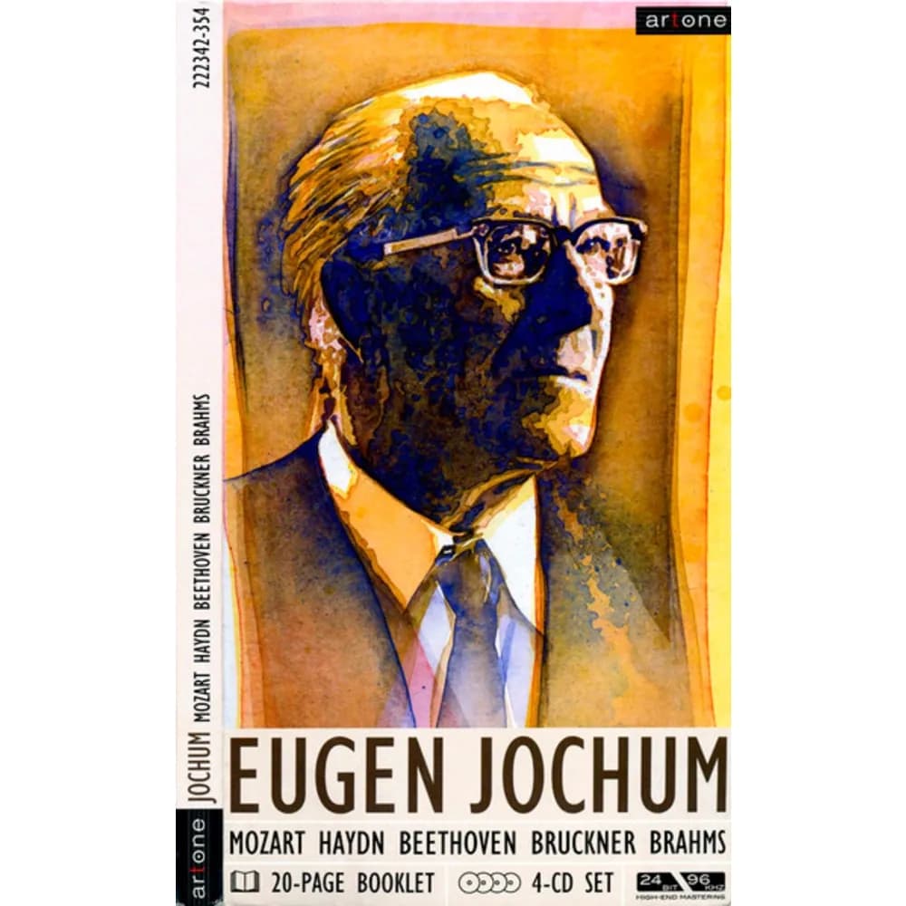 Eugen Jochum / Wolfgang Amadeus Mozart, Joseph Haydn, Ludwig van Beethoven, Anton Bruckner, Johannes Brahms - Mozart Haydn Beethoven Bruckner Brahms (CD (4CD) nuevo)
