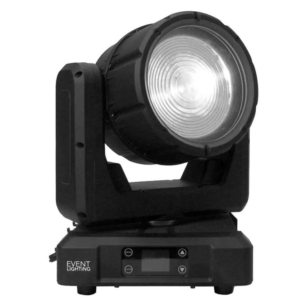Event Lighting Deluge M120WFX – Cabeza Móvil Wash IP65 120W RGBL con Zoom y Efecto Aura