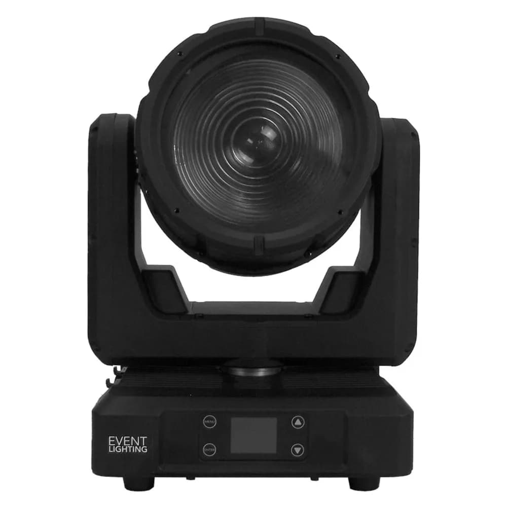 Event Lighting Deluge M120WFX – Cabeza Móvil Wash IP65 120W RGBL con Zoom y Efecto Aura