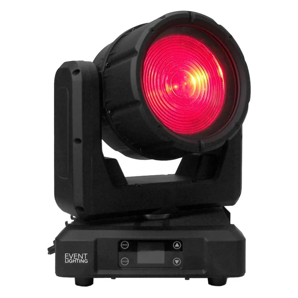 Event Lighting Deluge M120WFX – Cabeza Móvil Wash IP65 120W RGBL con Zoom y Efecto Aura