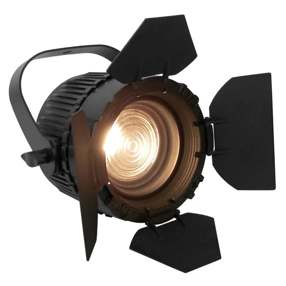 Event Lighting F96VW – Foco Fresnel LED de Luz Blanca Variable 2 x 48W con Zoom