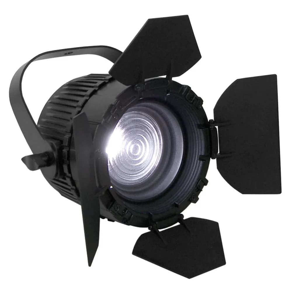 Event Lighting F96VW – Foco Fresnel LED de Luz Blanca Variable 2 x 48W con Zoom