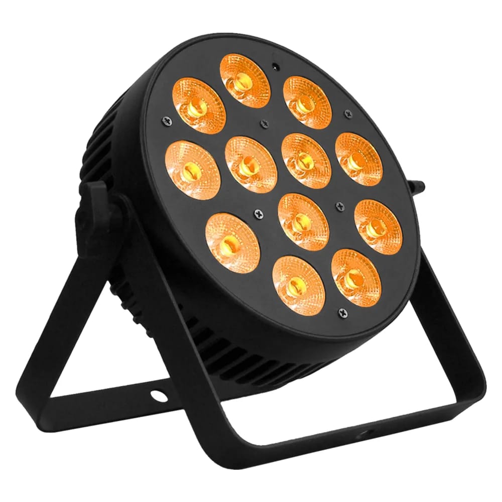Event Lighting PAR12X12L – Par LED RGBWAU 12 x 12W con DMX y Control Remoto - Variante - Vista alternativa en LEMM DJ Store