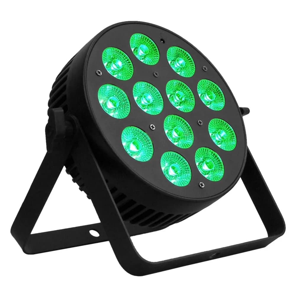 Event Lighting PAR12X12L – Par LED RGBWAU 12 x 12W con DMX y Control Remoto