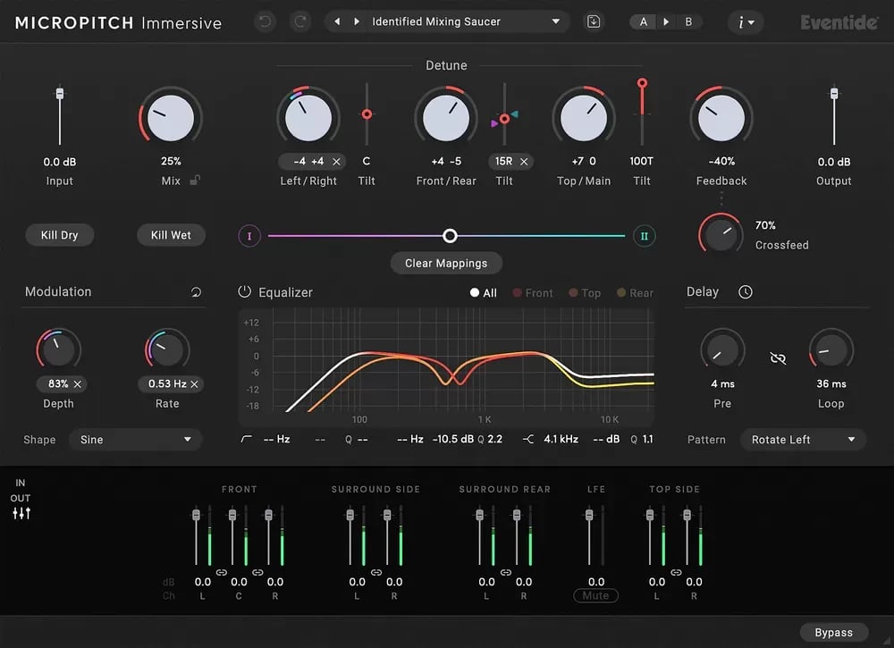 Eventide MicroPitch Immersive – Pitch y Delay para Dolby Atmos y Surround (Descarga Digital) - Variante en LEMM DJ Store