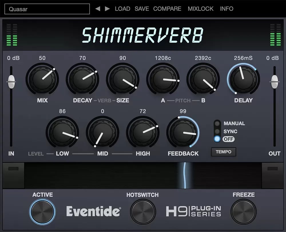 Eventide ShimmerVerb – Reverb Etéreo con Pitch Shifting (Descarga Digital) - Variante en LEMM DJ Store