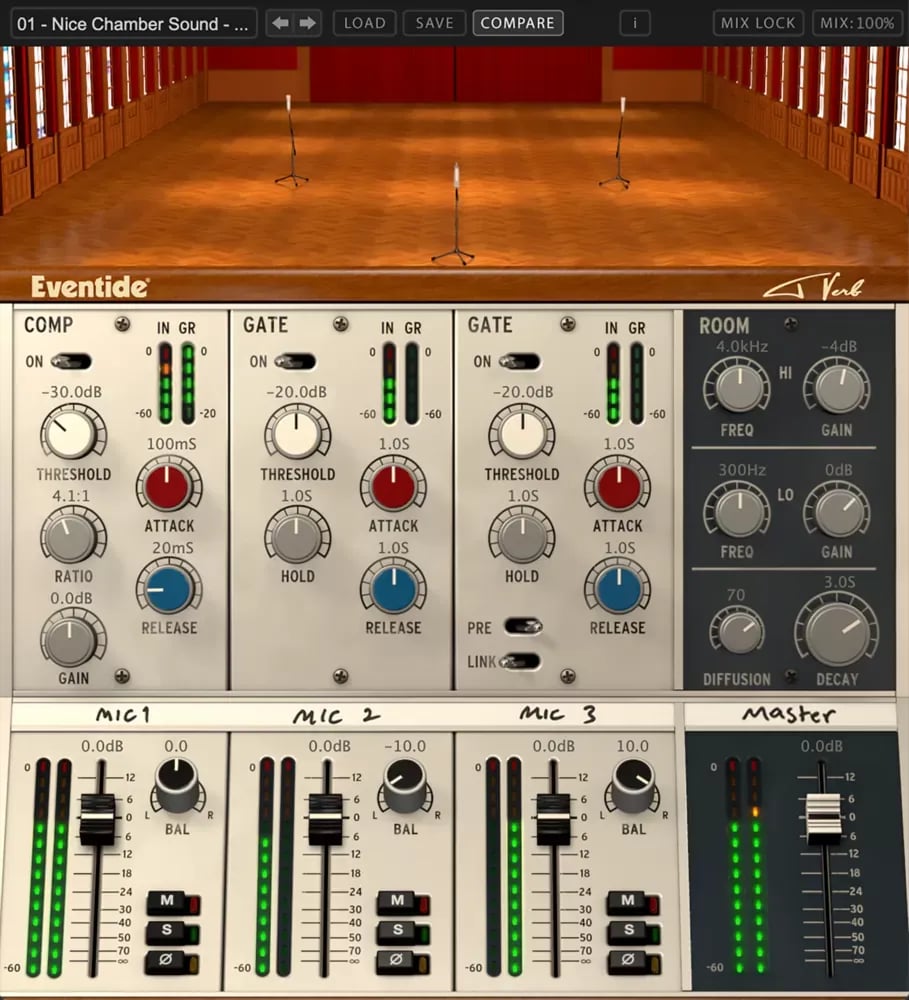 Eventide Tverb – Reverb Triple Inspirado en Bowie (Descarga Digital) - Variante en LEMM DJ Store