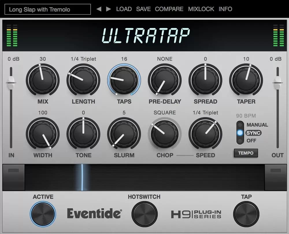 Eventide UltraTap – Delay Multitap y Reverb Rítmico (Descarga Digital)