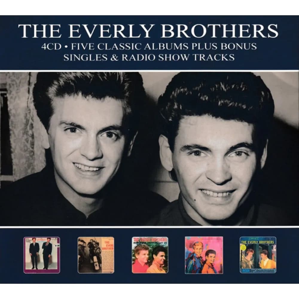 Everly Brothers - Five Classic Albums Plus Bonus Singles & Radio Show Tracks (CD (4CD) nuevo)