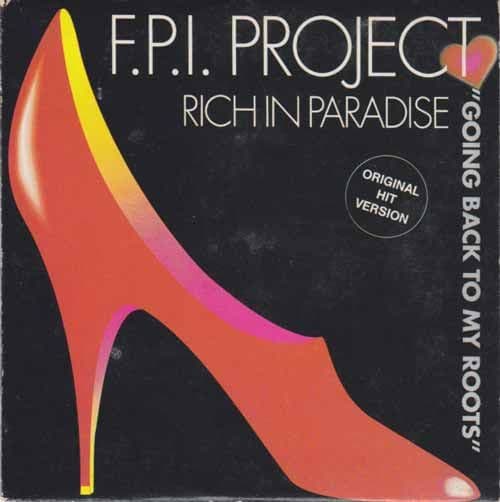 F.P.I. Project – Rich In Paradise / Going Back To My Roots (CD Maxi Single cartón) usado (VG+) box 6