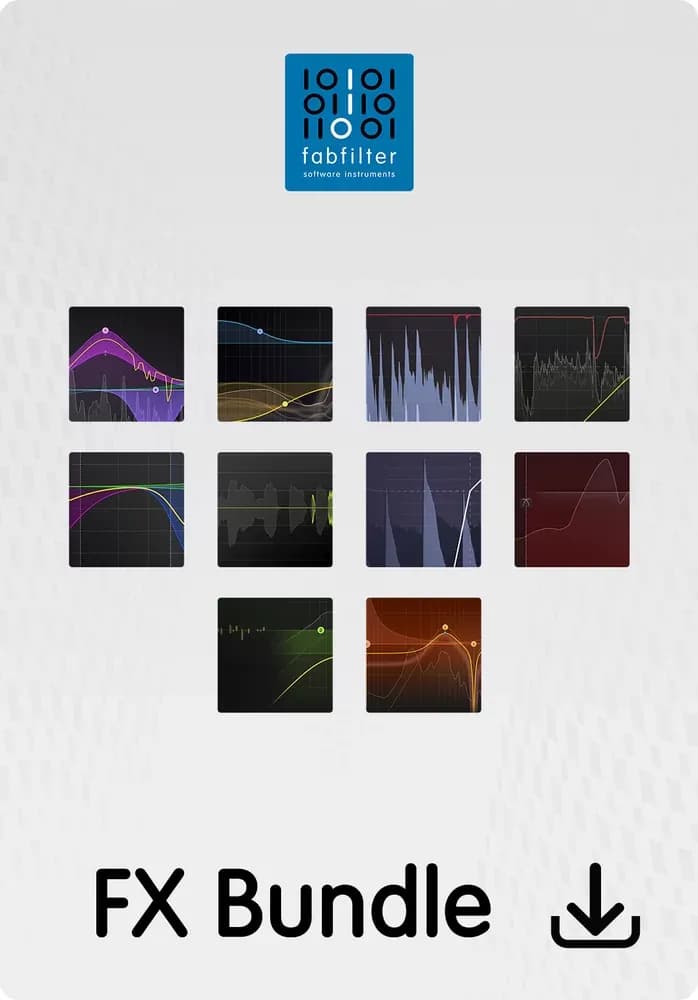 FabFilter FX Bundle – Bundle de Efectos de Mezcla y Mastering (Descarga Digital)