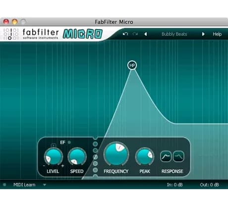 FabFilter Micro – Filtro Simple (Plug-in) (Descarga Digital)