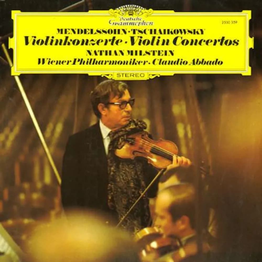 Felix Mendelssohn-Bartholdy, Pyotr Ilyich Tchaikovsky, Nathan Milstein, Claudio Abbado, Wiener Philharmoniker - Violinkonzerte - Violin Concertos (Vinilo LP nuevo)
