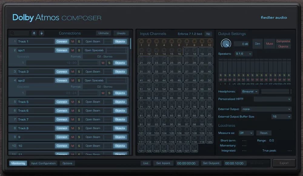 Fiedler Audio Dolby Atmos Composer – Producción Dolby Atmos en cualquier DAW (Descarga Digital)