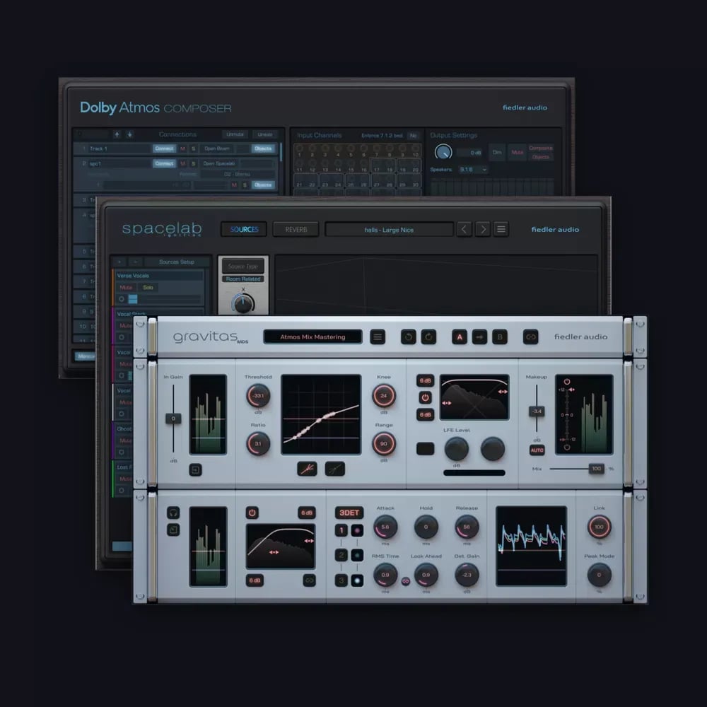 Fiedler Audio DAC & Spacelab Ignition & gravitas MDS – El flujo Atmos completo, en versión de entrada (Descarga Digital) - Va