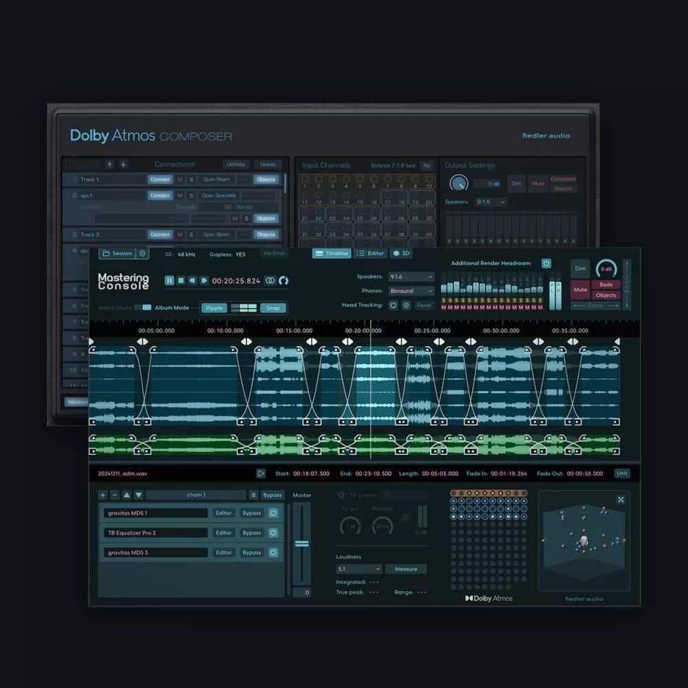 Fiedler Audio Dolby Atmos Production Essentials – Producir y masterizar en Atmos (Descarga Digital) - Variante en LEMM DJ Sto