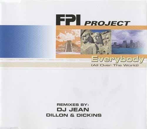 FPI Project – Everybody (All Over The World) (Remixes) (CD Maxi single) usado (VG+) box 7