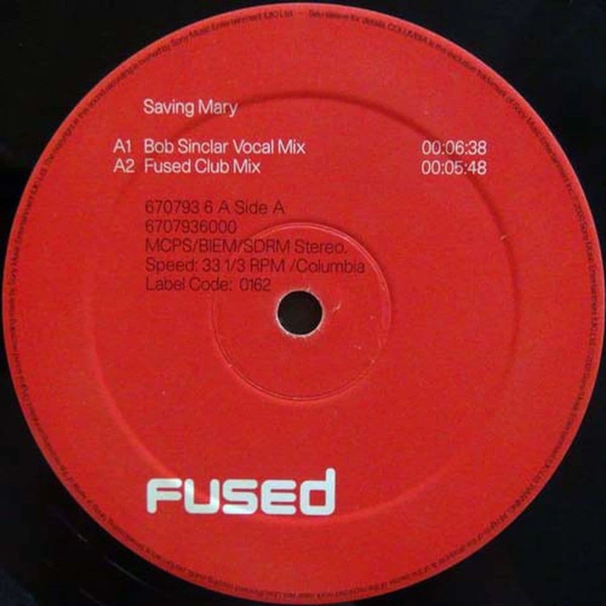 Fused – Saving Mary (Vinilo usado) (VG+) BOX 4B