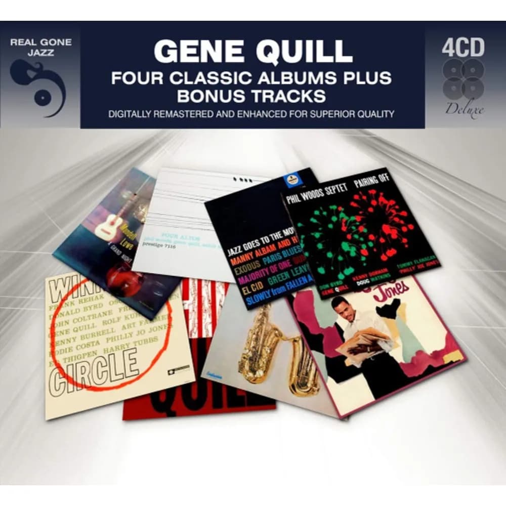 Gene Quill - Four Classic Albums Plus Bonus Tracks (CD (4CD) nuevo)