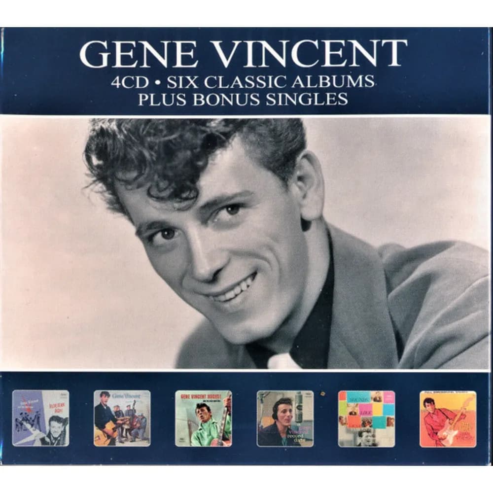 Gene Vincent - Six Classic Albums Plus Bonus Singles (CD nuevo)