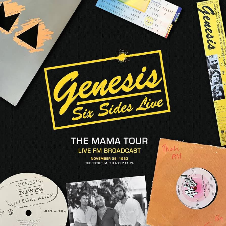 Genesis - Six sides live, Volume III The Complete Mama Tour 1983 Broadcast (Vinilo Triple 3LP nuevo)