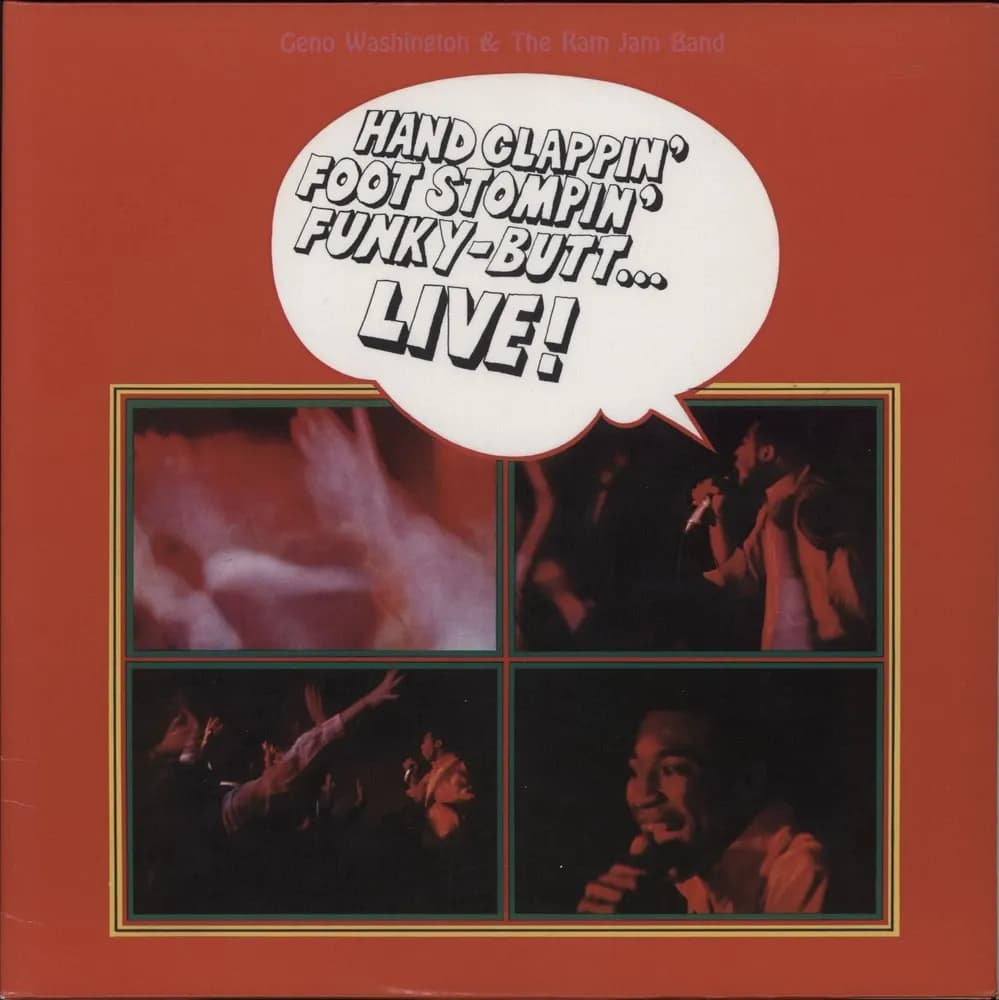 Geno Washington & The Ram Jam Band - Geno Washington Live! (Vinilo LP nuevo)