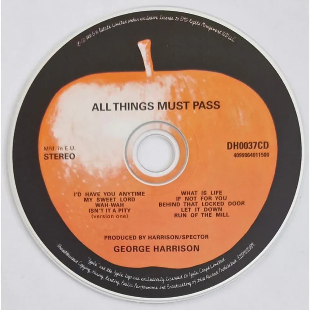 George Harrison - All Things Must Pass (50th Anniversary) (CD Doble (2CD) nuevo)