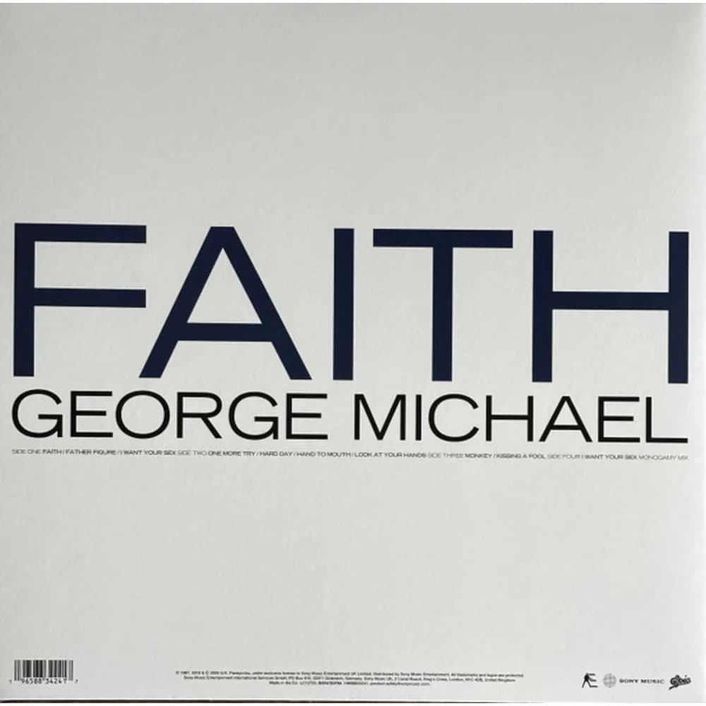 George Michael - Faith (2LP nuevo)