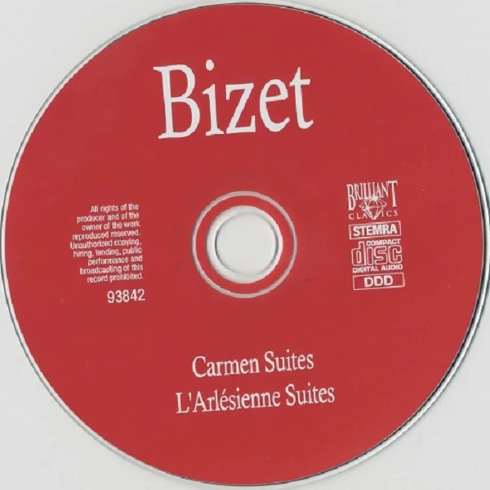 Georges Bizet – Orquesta Filarmónica de la Ciudad de México, Enrique Batiz - Carmen Suites / L'Arlésienne Suites (CD nuevo)