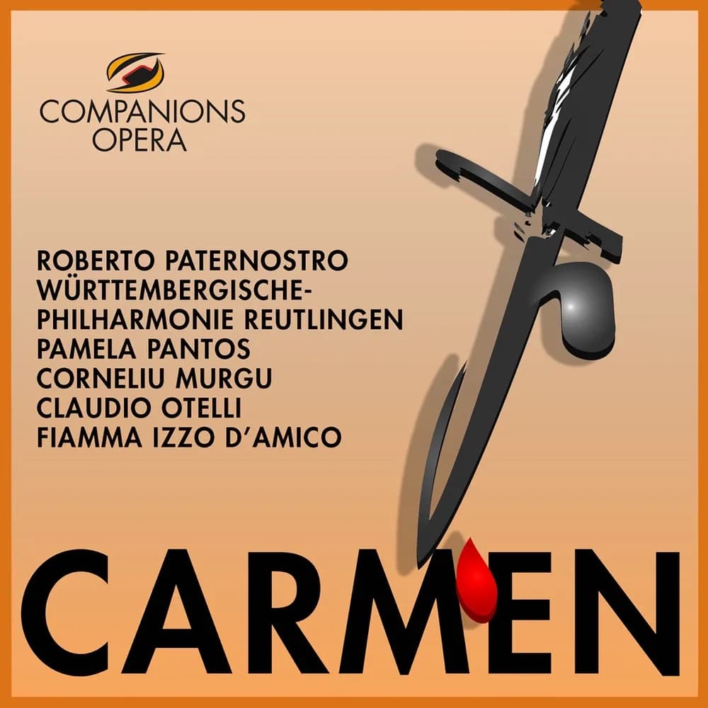 Georges Bizet, Pamela Pantos, Corneliu Murgu, Claudio Otelli, Württembergische Philharmonie Reutlingen, Roberto Paternostro - Carmen (CD nuevo)